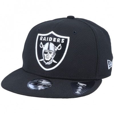 New Era - NFL Svart snapback Keps - Kids Oakland Raiders Diamond Era Essential 9Fifty Black/White Snapback @ Hatstore