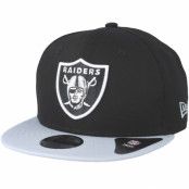 New Era - NFL Svart snapback Keps - Kids Oakland Raiders Essential 9Fifty Black/Grey Snapback @ Hatstore