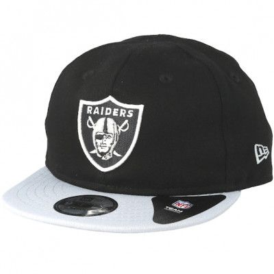 New Era - NFL Svart snapback Keps - Kids Oakland Raiders Essential 9Fifty Infant Black/Grey Snapback @ Hatstore