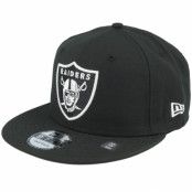 New Era - NFL Svart snapback Keps - Las Vegas Raiders Chain Stitch Black Snapback @ Hatstore