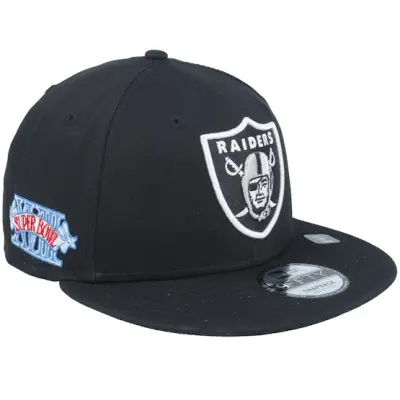 New Era - NFL Svart snapback Keps - Las Vegas Raiders NFL 9FIFTY Pc Black Snapback @ Hatstore