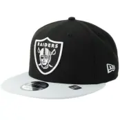 New Era - NFL Svart snapback Keps - Las Vegas Raiders NFL Basic 9FIFTY Black/Grey Snapback @ Hatstore