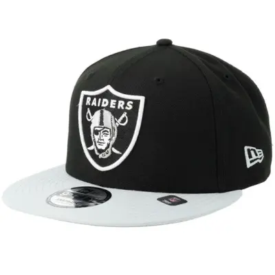 New Era - NFL Svart snapback Keps - Las Vegas Raiders NFL Basic 9FIFTY Black/Grey Snapback @ Hatstore