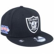 New Era - NFL Svart snapback Keps - Las Vegas Raiders NFL Patch Up 9FIFTY Black Snapback @ Hatstore