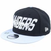 New Era - NFL Svart snapback Keps - Las Vegas Raiders NFL22 Draft Em 9FIFTY Black/Grey Snapback @ Hatstore