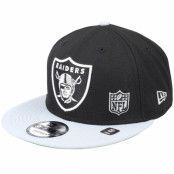 New Era - NFL Svart snapback Keps - Las Vegas Raiders Team Arch 9FIFTY Black/Grey Snapback @ Hatstore