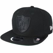 New Era - NFL Svart snapback Keps - Las Vegas Raiders Winners Patch Black Snapback @ Hatstore