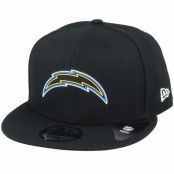 New Era - NFL Svart snapback Keps - Los Angeles Chargers NFL 20 Draft Official 9Fifty Black Snapback @ Hatstore