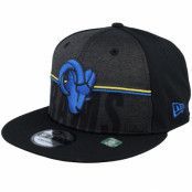 New Era - NFL Svart snapback Keps - Los Angeles Rams 9FIFTY NFL Training 23 Black Snapback @ Hatstore