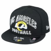 New Era - NFL Svart snapback Keps - Los Angeles Rams NFL 20 Draft Alt 9Fifty Black Snapback @ Hatstore