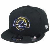 New Era - NFL Svart snapback Keps - Los Angeles Rams NFL 20 Draft Official 9Fifty Black Snapback @ Hatstore