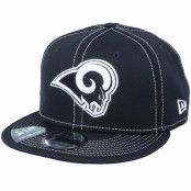 New Era - NFL Svart snapback Keps - Los Angeles Rams NFL19 9Fifty Black Snapback @ Hatstore