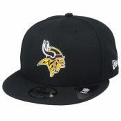 New Era - NFL Svart snapback Keps - Minnesota Vikings NFL 20 Draft Official 9Fifty Black Snapback @ Hatstore