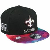 New Era - NFL Svart snapback Keps - New Orleans Saints 9FIFTY NFL Crucial Catch 23 Black/Multi Snapback @ Hatstore