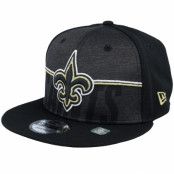 New Era - NFL Svart snapback Keps - New Orleans Saints 9FIFTY NFL Training 23 Black Snapback @ Hatstore