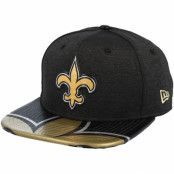 New Era - NFL Svart snapback Keps - New Orleans Saints Draft 2017 9Fifty Heather Black Snapback @ Hatstore