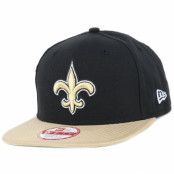 New Era - NFL Svart snapback Keps - New Orleans Saints NFL Sideline 9Fifty Snapback @ Hatstore