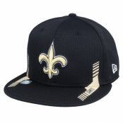 New Era - NFL Svart snapback Keps - New Orleans Saints NFL21 Side Line 9FIFTY Black Snapback @ Hatstore