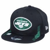 New Era - NFL Svart snapback Keps - New York Jets NFL21 Side Line 9FIFTY Black Snapback @ Hatstore