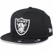 New Era - NFL Svart snapback Keps - Oakland Raiders Classic Tm Black Snapback @ Hatstore