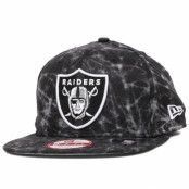 New Era - NFL Svart snapback Keps - Oakland Raiders Denim ACID 9Fifty Snapback @ Hatstore