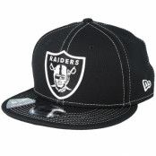 New Era - NFL Svart snapback Keps - Oakland Raiders NFL 19 9Fifty Black/White Snapback @ Hatstore