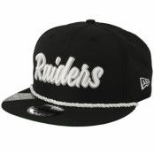 New Era - NFL Svart snapback Keps - Oakland Raiders On Field 19 9FIfty 1960 Black/White Snapback @ Hatstore