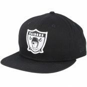 New Era - NFL Svart snapback Keps - Oakland Raiders Patch 9Fifty Black Snapback @ Hatstore