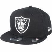 New Era - NFL Svart snapback Keps - Oakland Raiders Team Classic 9Fifty Black Snapback @ Hatstore