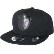 New Era - NFL Svart snapback Keps - Oakland Raiders Tonal Logo Weld Black Snapback @ Hatstore