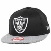 New Era - NFL Svart snapback Keps - Oakland Raiders Visor Mesh 9Fifty Snapback @ Hatstore