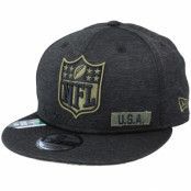 New Era - NFL Svart snapback Keps - Salute To Service NFL 20 Heather Black Snapback @ Hatstore