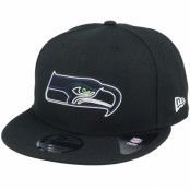 New Era - NFL Svart snapback Keps - Seattle Seahawks NFL 20 Draft Official 9Fifty Black Snapback @ Hatstore