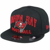 New Era - NFL Svart snapback Keps - Tampa Bay Buccaneers NFL 20 Draft Alt 9Fifty Black Snapback @ Hatstore