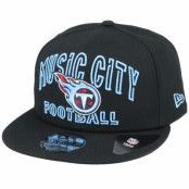 New Era - NFL Svart snapback Keps - Tennessee Titans NFL 20 Draft Alt 9Fifty Black Snapback @ Hatstore