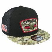 New Era - NFL Svart trucker Keps - Arizona Cardinals NFL21 Salute To Service 9FIFTY Black/Camo Trucker @ Hatstore