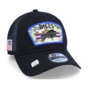 New Era - NFL Svart trucker Keps - Buffalo Bills NFL21 Salute To Service 9TWENTY Black/Camo Trucker @ Hatstore