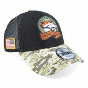 New Era - NFL Svart trucker Keps - Denver Broncos M 9FORTY NFL Salute To Service 22 Black/Camo Trucker @ Hatstore