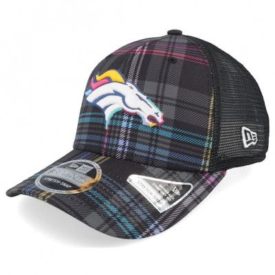 New Era - NFL Svart trucker Keps - Denver Broncos NFL24 Crucial Catch 9SEVENTY Tartan Trucker @ Hatstore