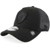 New Era - NFL Svart trucker Keps - Hatstore Exclusive x Las Vegas Raiders 9FORTY Black A-frame Trucker @ Hatstore