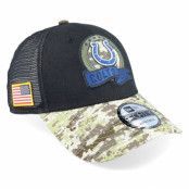 New Era - NFL Svart trucker Keps - Indianapolis Colts M 9FORTY NFL Salute To Service 22 Black/Camo Trucker @ Hatstore