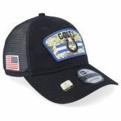 New Era - NFL Svart trucker Keps - Indianapolis Colts NFL21 Salute To Service 9TWENTY Black/Camo Trucker @ Hatstore