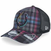 New Era - NFL Svart trucker Keps - Indianapolis Colts Nfl24 Crucial Catch 9seventy Tartan Trucker @ Hatstore