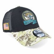 New Era - NFL Svart trucker Keps - Jacksonville Jaguars M 9FORTY NFL Salute To Service 22 Black/Camo Trucker @ Hatstore