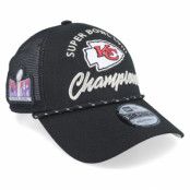 New Era - NFL Svart trucker Keps - Kansas City Chiefs NFL 23 Parade 9FORTY Black Trucker @ Hatstore