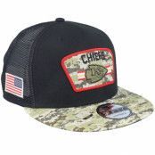 New Era - NFL Svart trucker Keps - Kansas City Chiefs NFL21 Salute To Service 9FIFTY Black/Camo Trucker @ Hatstore