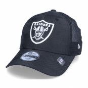 New Era - NFL Svart trucker Keps - Kids Las Vegas Raiders Home Field Black Camo Trucker @ Hatstore