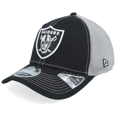 New Era - NFL Svart trucker Keps - Las Vegas Raiders NFL 9SEVENTY Black/Grey Trucker @ Hatstore