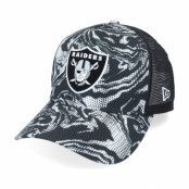 New Era - NFL Svart trucker Keps - Las Vegas Raiders Seasonal Camo Black Trucker @ Hatstore