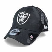 New Era - NFL Svart trucker Keps - Las Vegas Raiders Seasonal The League 9Forty Black Camo Trucker @ Hatstore